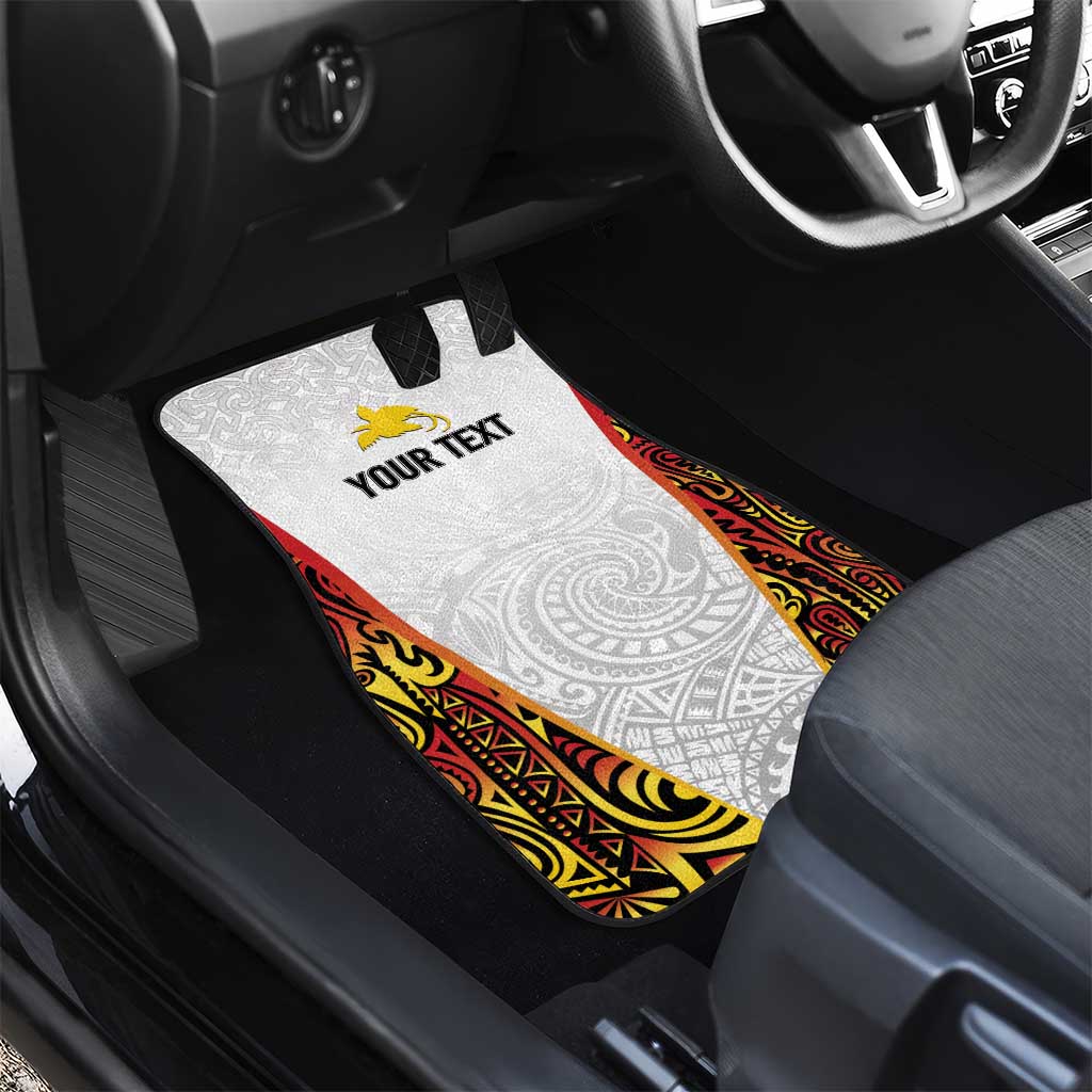 Personalized Papua New Guinea Car Mats Hapi De bilong Indipendens PNG LT7 - Polynesian Pride