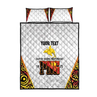 Personalized Papua New Guinea Quilt Bed Set Hapi De bilong Indipendens PNG LT7 - Polynesian Pride