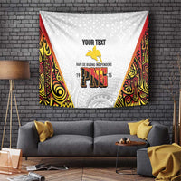 Personalized Papua New Guinea Tapestry Hapi De bilong Indipendens PNG