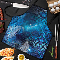 Aotearoa Taniko Matariki Apron Cosmic Blue LT7 Blue - Polynesian Pride