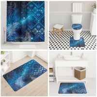 Aotearoa Taniko Matariki Bathroom Set Cosmic Blue LT7 - Polynesian Pride