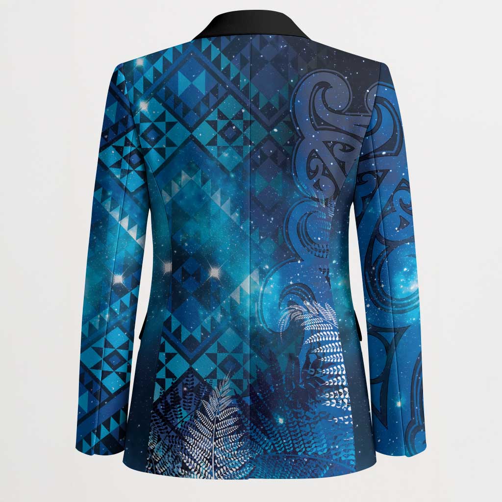 Aotearoa Taniko Matariki Blazer Cosmic Blue LT7 - Polynesian Pride