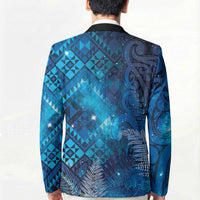 Aotearoa Taniko Matariki Blazer Cosmic Blue LT7 - Polynesian Pride