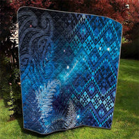 Aotearoa Taniko Matariki Quilt Cosmic Blue LT7 - Polynesian Pride