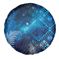 Aotearoa Taniko Matariki Spare Tire Cover Cosmic Blue LT7 - Polynesian Pride
