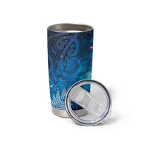 Aotearoa Taniko Matariki Tumbler Cup Cosmic Blue LT7 - Polynesian Pride