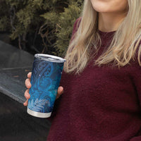 Aotearoa Taniko Matariki Tumbler Cup Cosmic Blue LT7 - Polynesian Pride