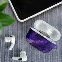 Aotearoa Taniko Matariki AirPods Case Cosmic Violet LT7 - Polynesian Pride