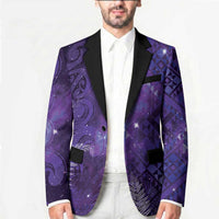 Aotearoa Taniko Matariki Blazer Cosmic Violet LT7 - Polynesian Pride