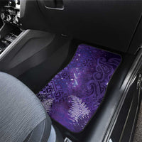 Aotearoa Taniko Matariki Car Mats Cosmic Violet LT7 - Polynesian Pride