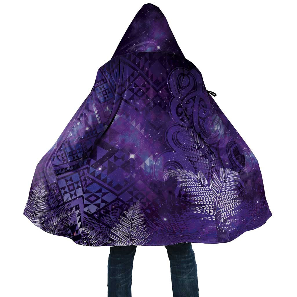 Aotearoa Taniko Matariki Cloak Cosmic Violet