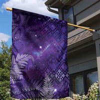 Aotearoa Taniko Matariki Garden Flag Cosmic Violet LT7 - Polynesian Pride