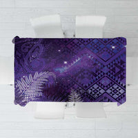 Aotearoa Taniko Matariki Tablecloth Cosmic Violet LT7 Purple - Polynesian Pride