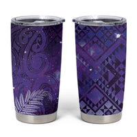 Aotearoa Taniko Matariki Tumbler Cup Cosmic Violet LT7 Purple - Polynesian Pride