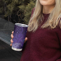 Aotearoa Taniko Matariki Tumbler Cup Cosmic Violet LT7 - Polynesian Pride
