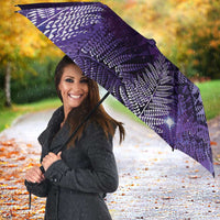 Aotearoa Taniko Matariki Umbrella Cosmic Violet LT7 - Polynesian Pride