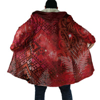 Aotearoa Taniko Matariki Cloak Cosmic Red LT7 - Polynesian Pride