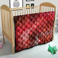 Aotearoa Taniko Matariki Quilt Cosmic Red