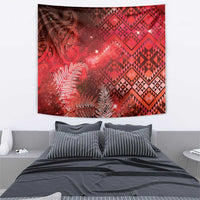 Aotearoa Taniko Matariki Tapestry Cosmic Red LT7 - Polynesian Pride