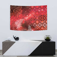Aotearoa Taniko Matariki Tapestry Cosmic Red LT7 - Polynesian Pride