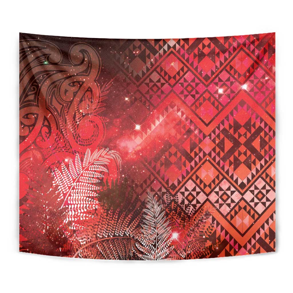 Aotearoa Taniko Matariki Tapestry Cosmic Red LT7 - Polynesian Pride