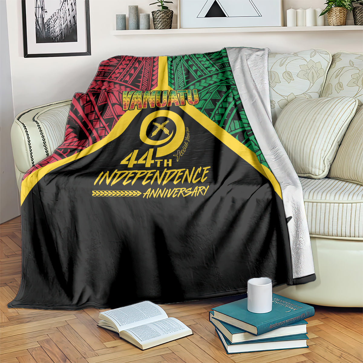 Vanuatu 44th Independence Anniversary Blanket