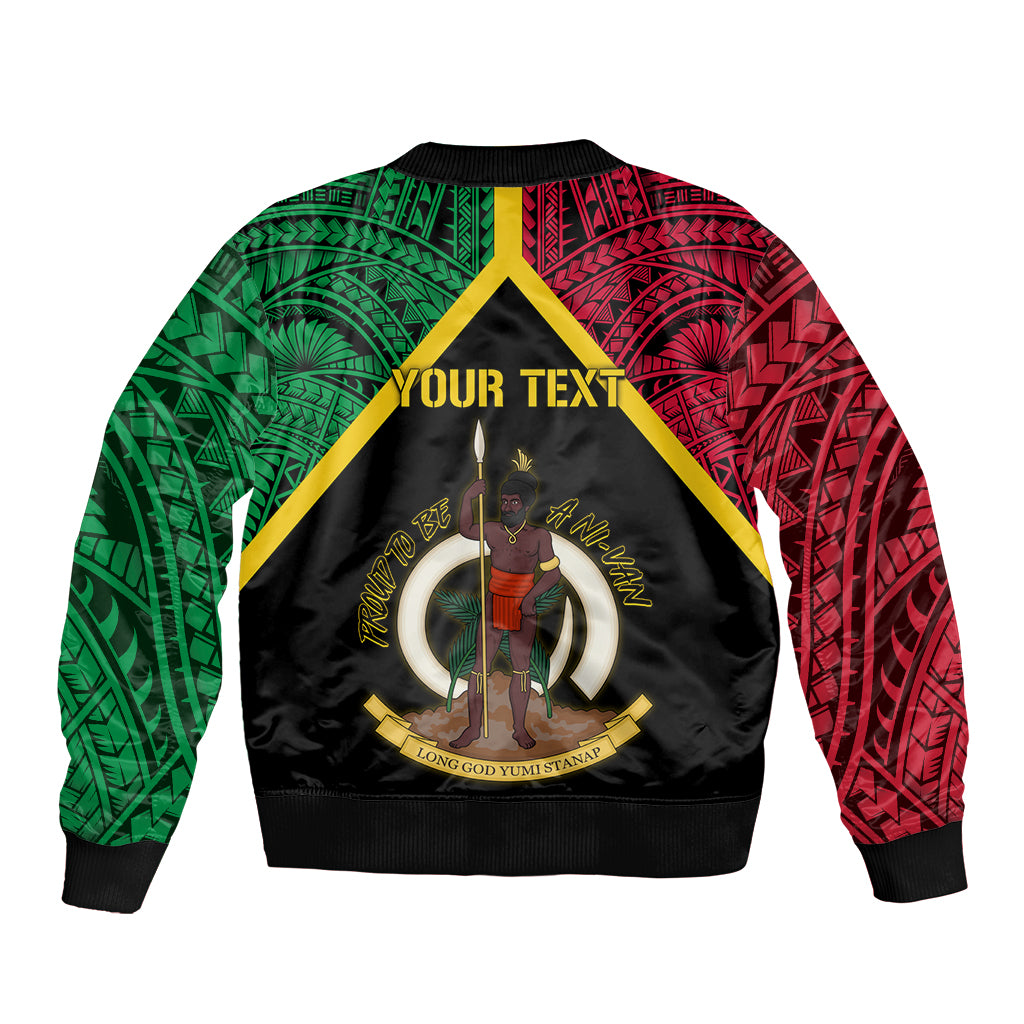 Vanuatu 44th Independence Anniversary Bomber Jacket LT7 - Polynesian Pride