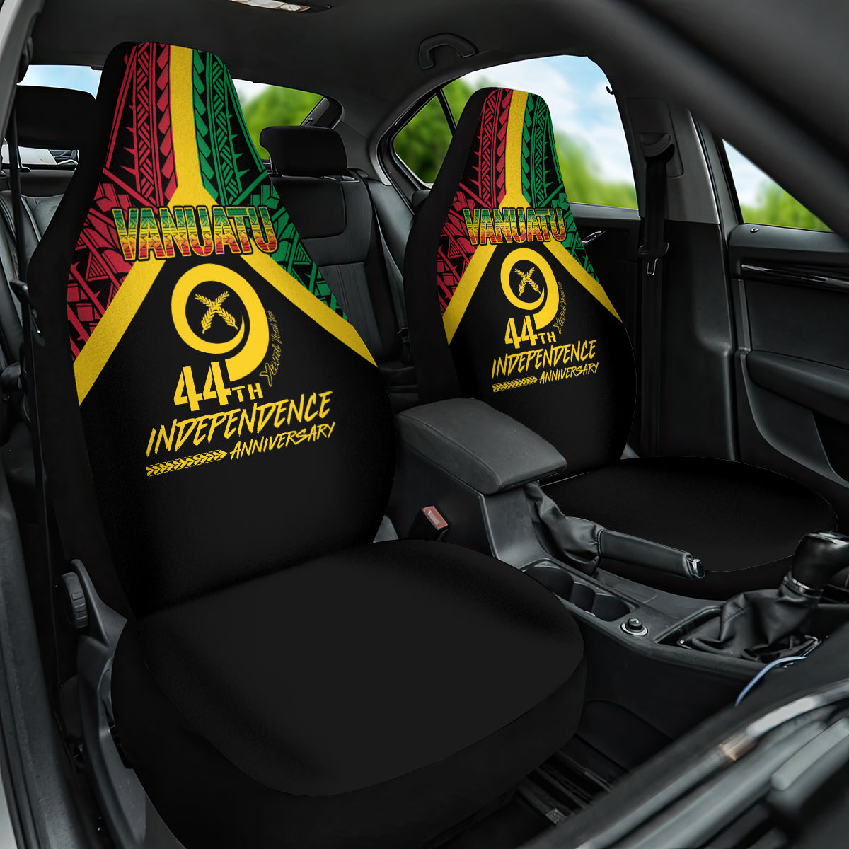 Vanuatu 44th Independence Anniversary Car Seat Cover