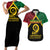 Vanuatu 44th Independence Anniversary Couples Matching Short Sleeve Bodycon Dress and Hawaiian Shirt