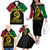 Vanuatu 44th Independence Anniversary Family Matching Off The Shoulder Long Sleeve Dress and Hawaiian Shirt