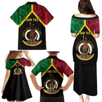Vanuatu 44th Independence Anniversary Family Matching Puletasi and Hawaiian Shirt LT7 - Polynesian Pride