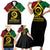 Vanuatu 44th Independence Anniversary Family Matching Short Sleeve Bodycon Dress and Hawaiian Shirt