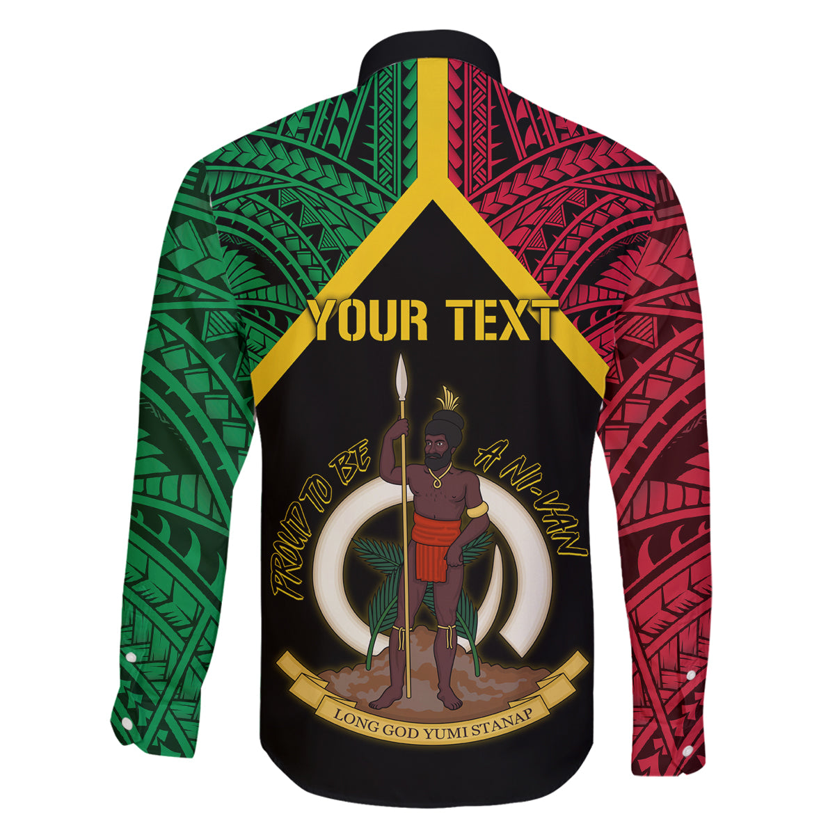 Vanuatu 44th Independence Anniversary Family Matching Summer Maxi Dress and Hawaiian Shirt LT7 - Polynesian Pride