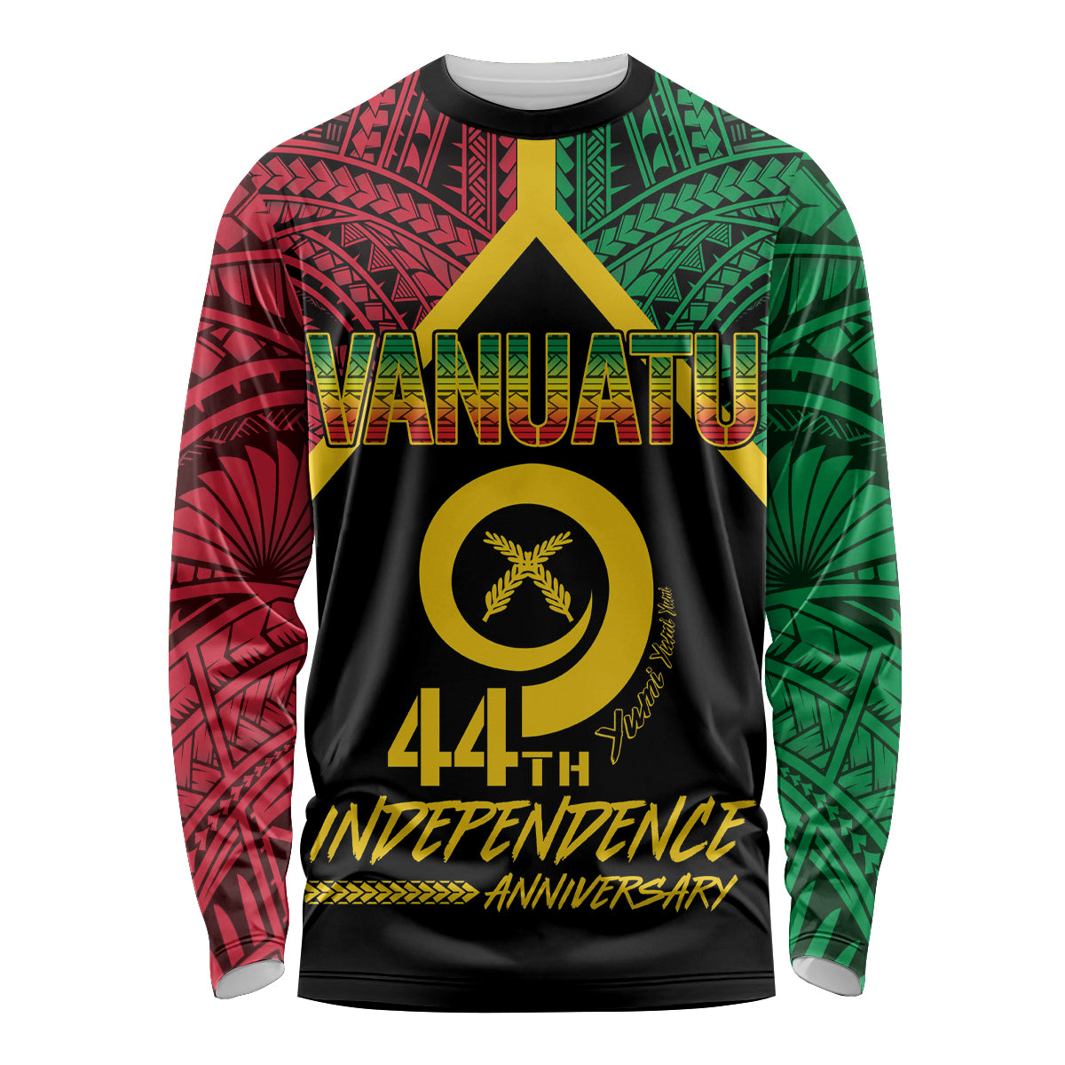 Vanuatu 44th Independence Anniversary Long Sleeve Shirt