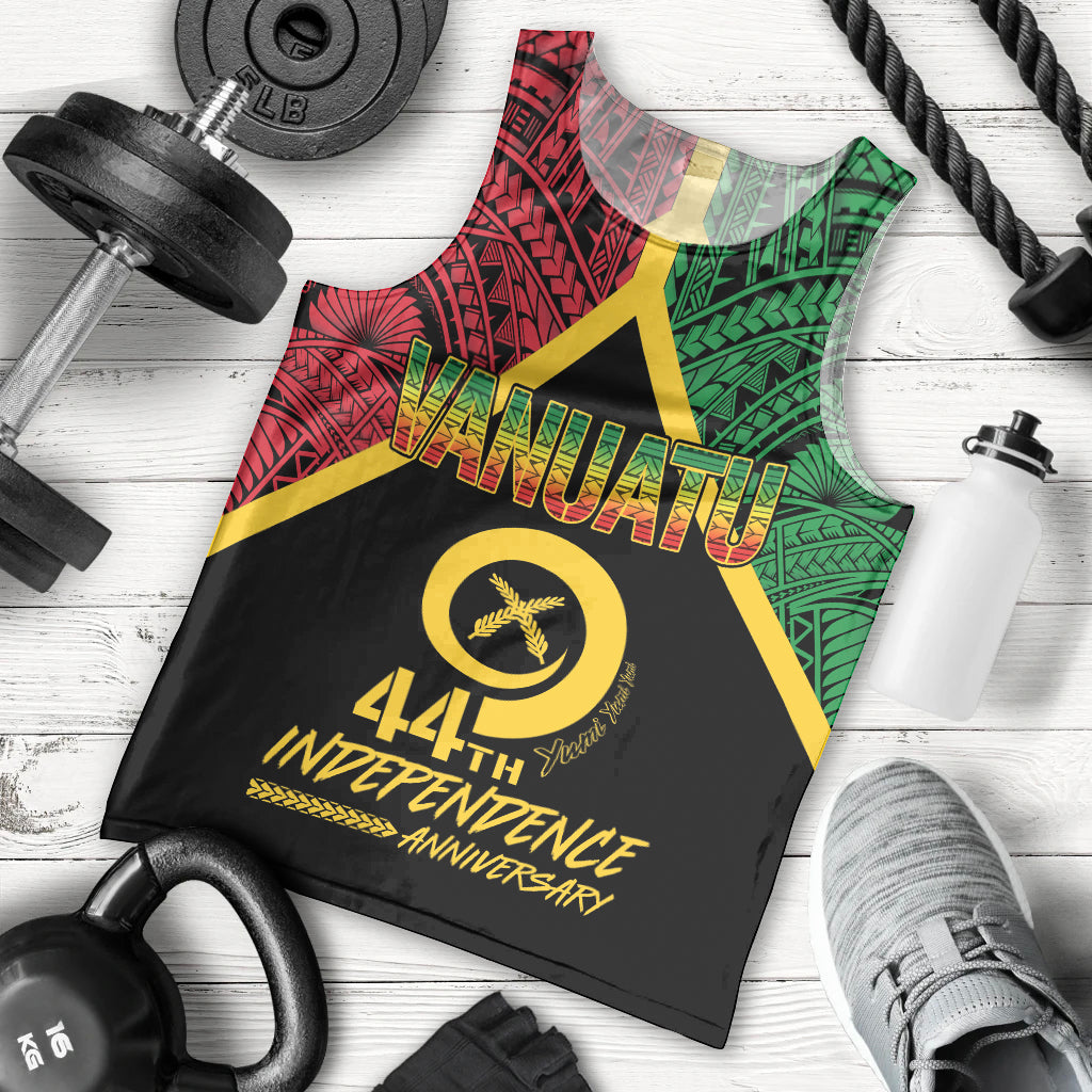 Vanuatu 44th Independence Anniversary Men Tank Top LT7 - Polynesian Pride