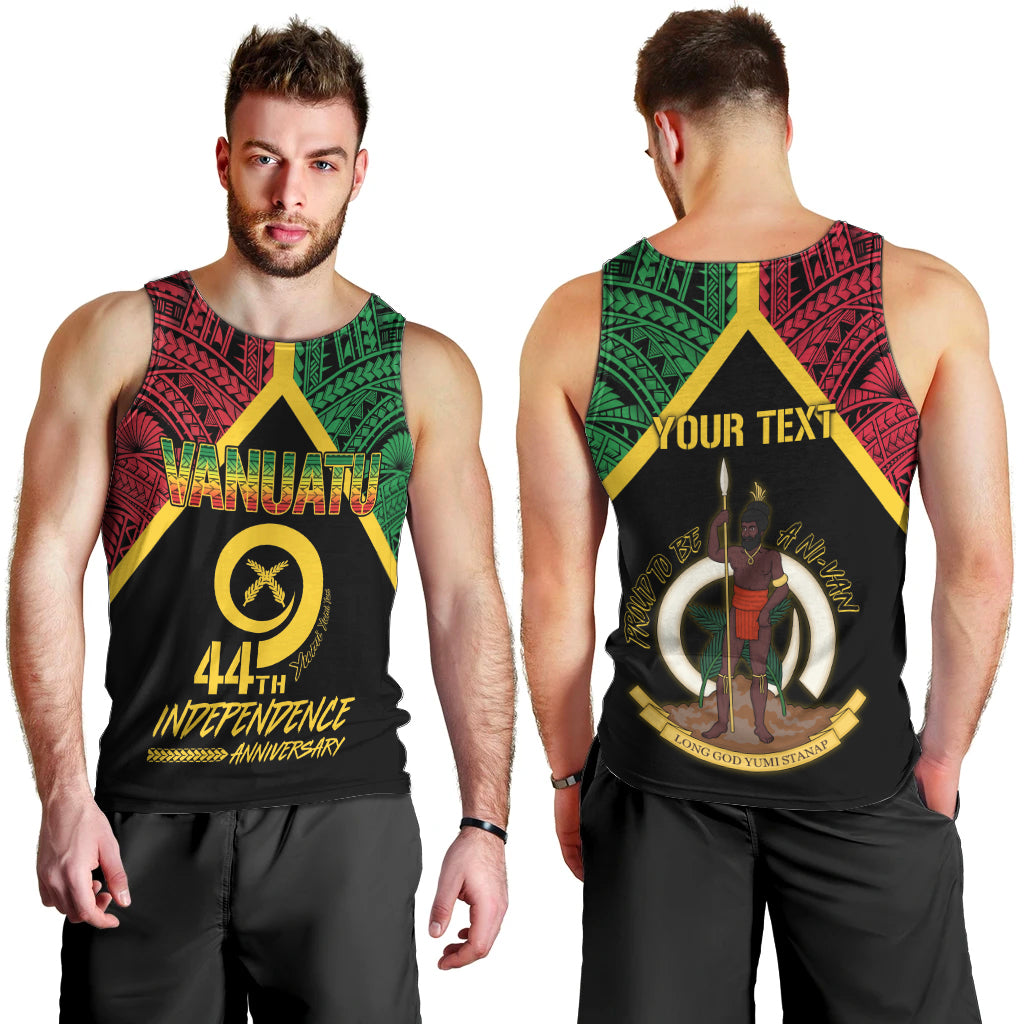 Vanuatu 44th Independence Anniversary Men Tank Top LT7 - Polynesian Pride