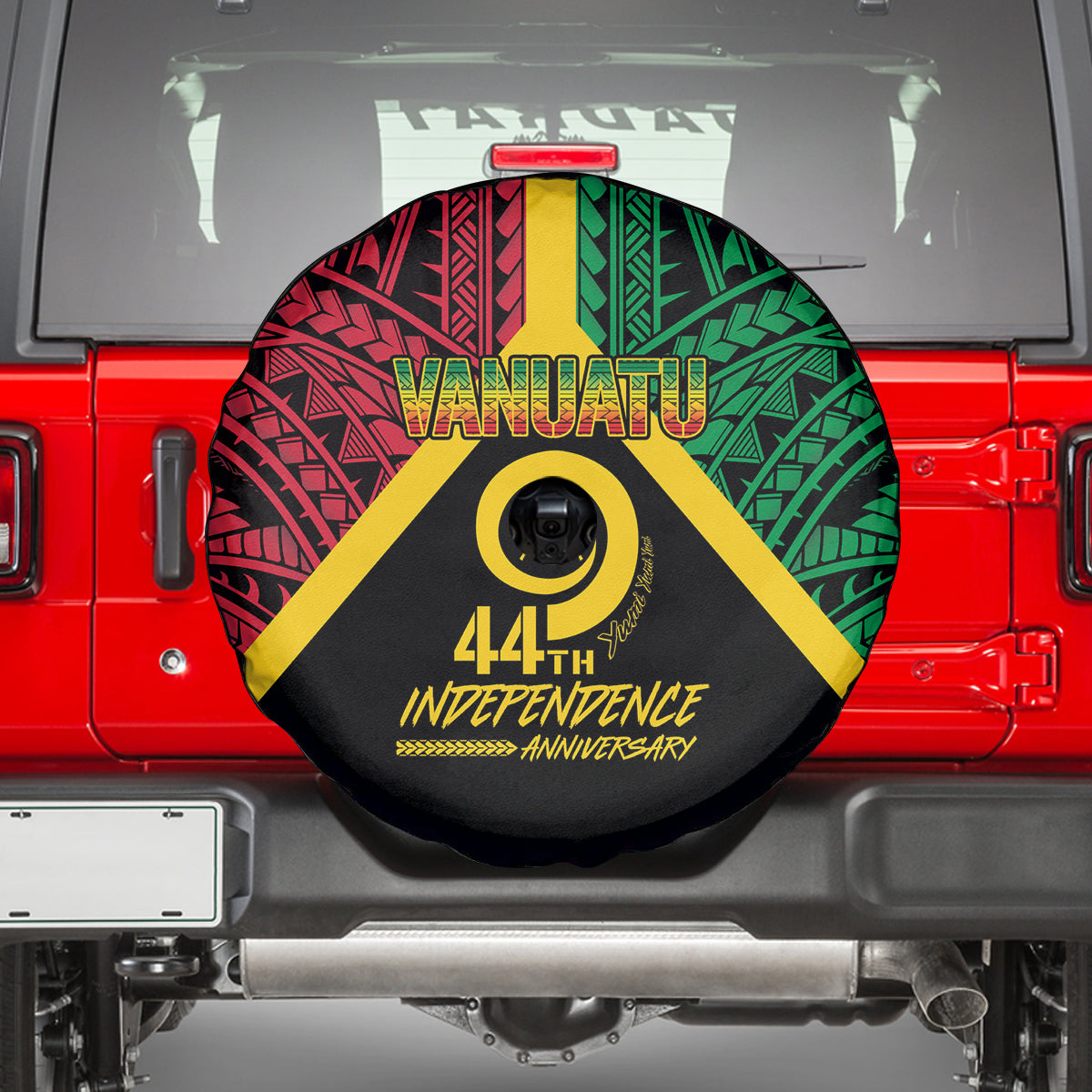 Vanuatu 44th Independence Anniversary Spare Tire Cover LT7 - Polynesian Pride