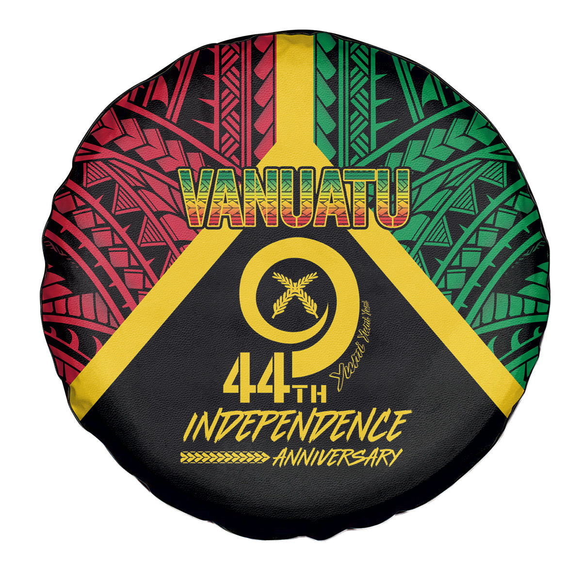 Vanuatu 44th Independence Anniversary Spare Tire Cover LT7 - Polynesian Pride