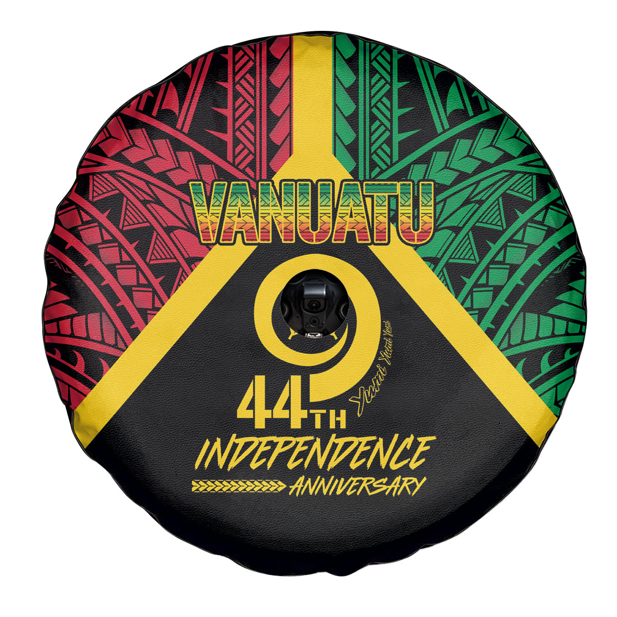Vanuatu 44th Independence Anniversary Spare Tire Cover LT7 - Polynesian Pride