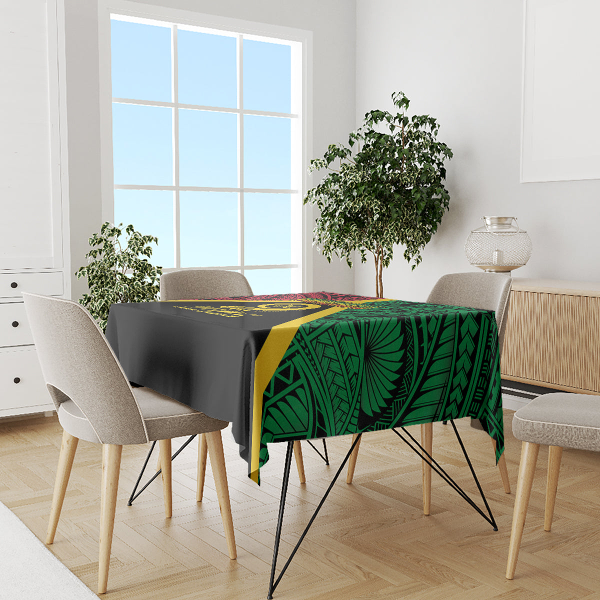 Vanuatu 44th Independence Anniversary Tablecloth LT7 - Polynesian Pride