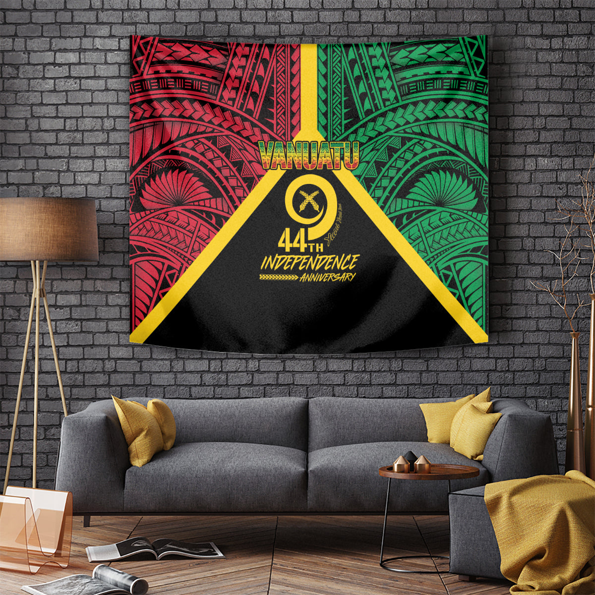 Vanuatu 44th Independence Anniversary Tapestry LT7 - Polynesian Pride