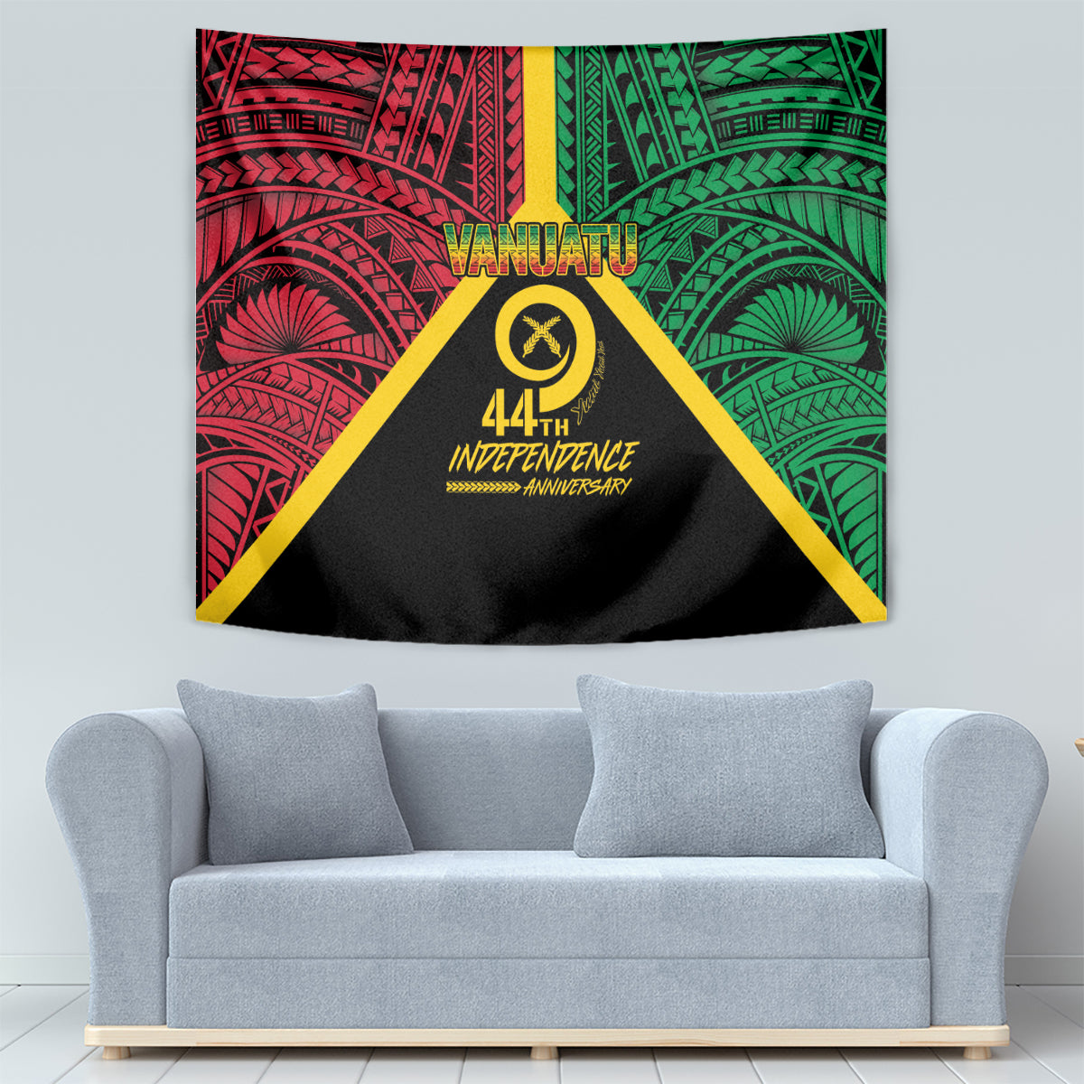 Vanuatu 44th Independence Anniversary Tapestry LT7 - Polynesian Pride