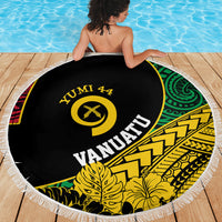 Vanuatu Independence Day Yumi 44 Beach Blanket LT7 - Polynesian Pride