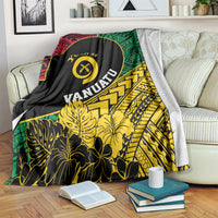 Vanuatu Independence Day Yumi 44 Blanket LT7 Colorful - Polynesian Pride