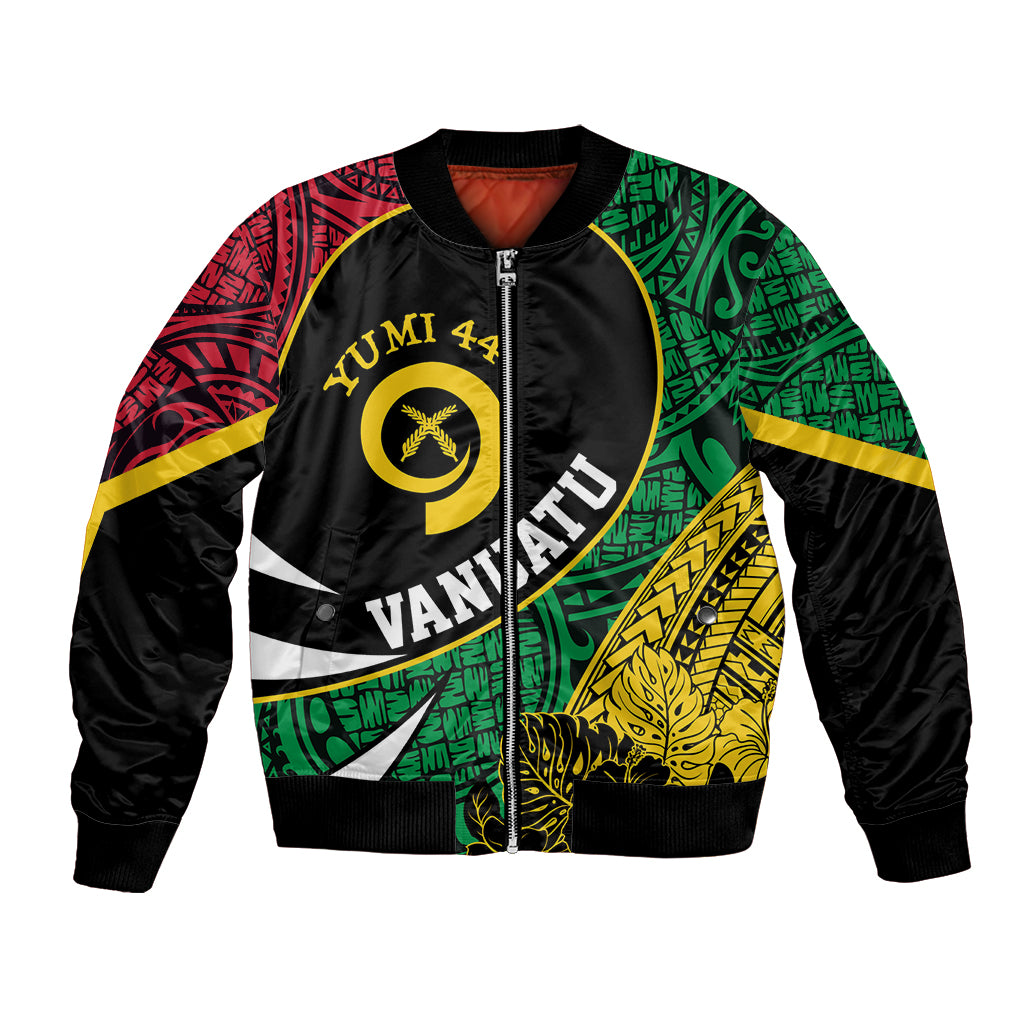 Vanuatu Independence Day Yumi 44 Bomber Jacket LT7 Unisex Colorful - Polynesian Pride