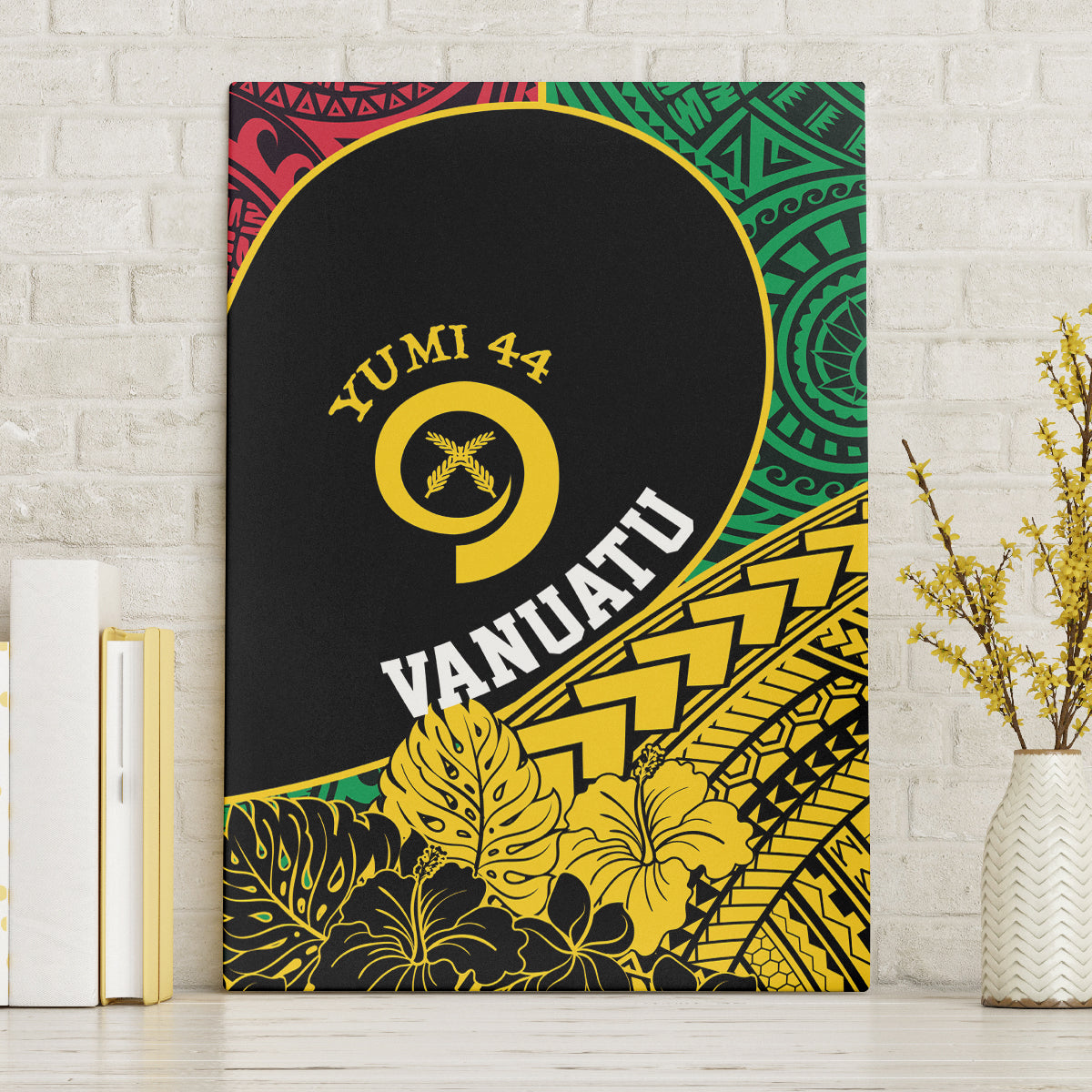 Vanuatu Independence Day Yumi 44 Canvas Wall Art LT7 Without Frame Colorful - Polynesian Pride