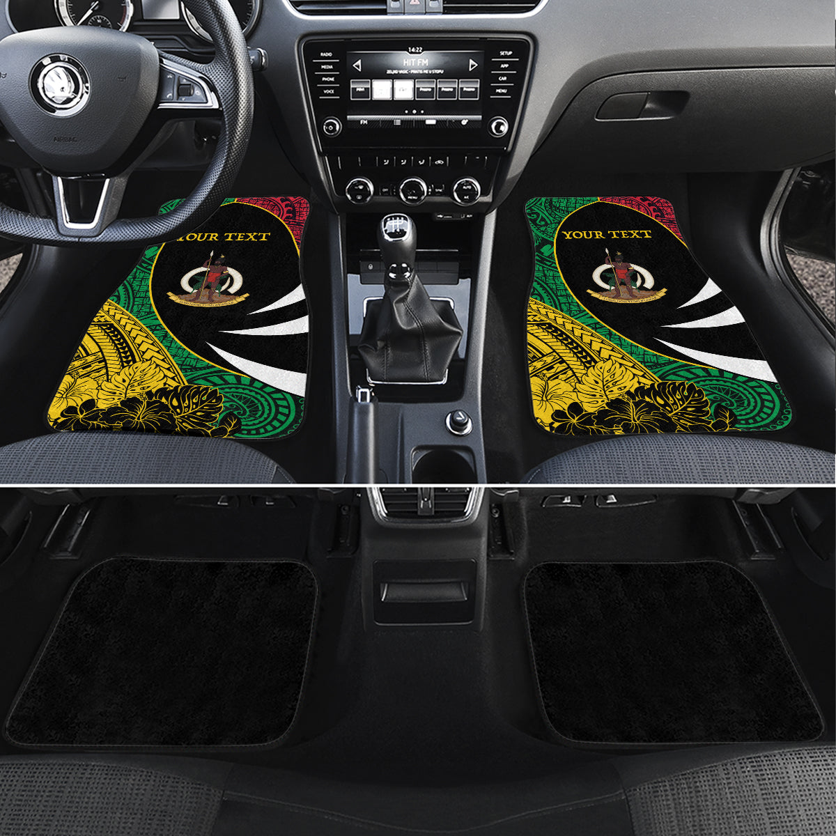 Vanuatu Independence Day Yumi 44 Car Mats