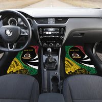 Vanuatu Independence Day Yumi 44 Car Mats LT7 Set 2pcs - Front Colorful - Polynesian Pride