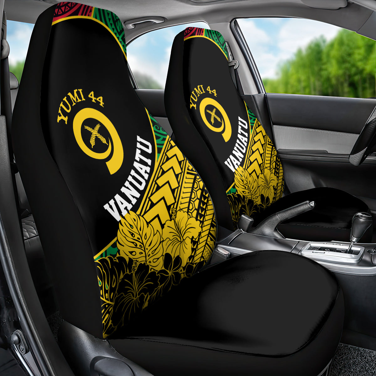 Vanuatu Independence Day Yumi 44 Car Seat Cover