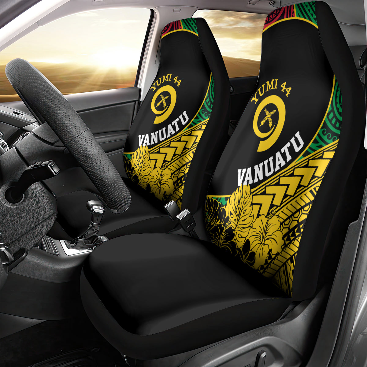 Vanuatu Independence Day Yumi 44 Car Seat Cover